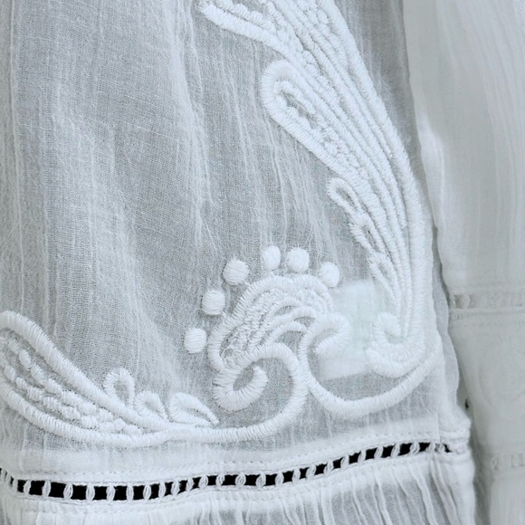 LILLY PULITZER TOP SHIRT BLOUSE WHITE SIZE SMALL NEW WITH TAGS SEE PICS - Picture 12 of 14